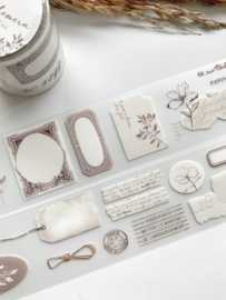 Studio By Lea - PET Tape  Floral ephemera Hele Rol