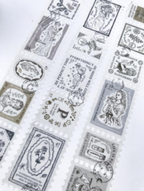 Pion Masking Tape Stamp Sample