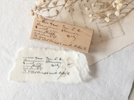 Crea with Gaby - Stempel - Vintage Script