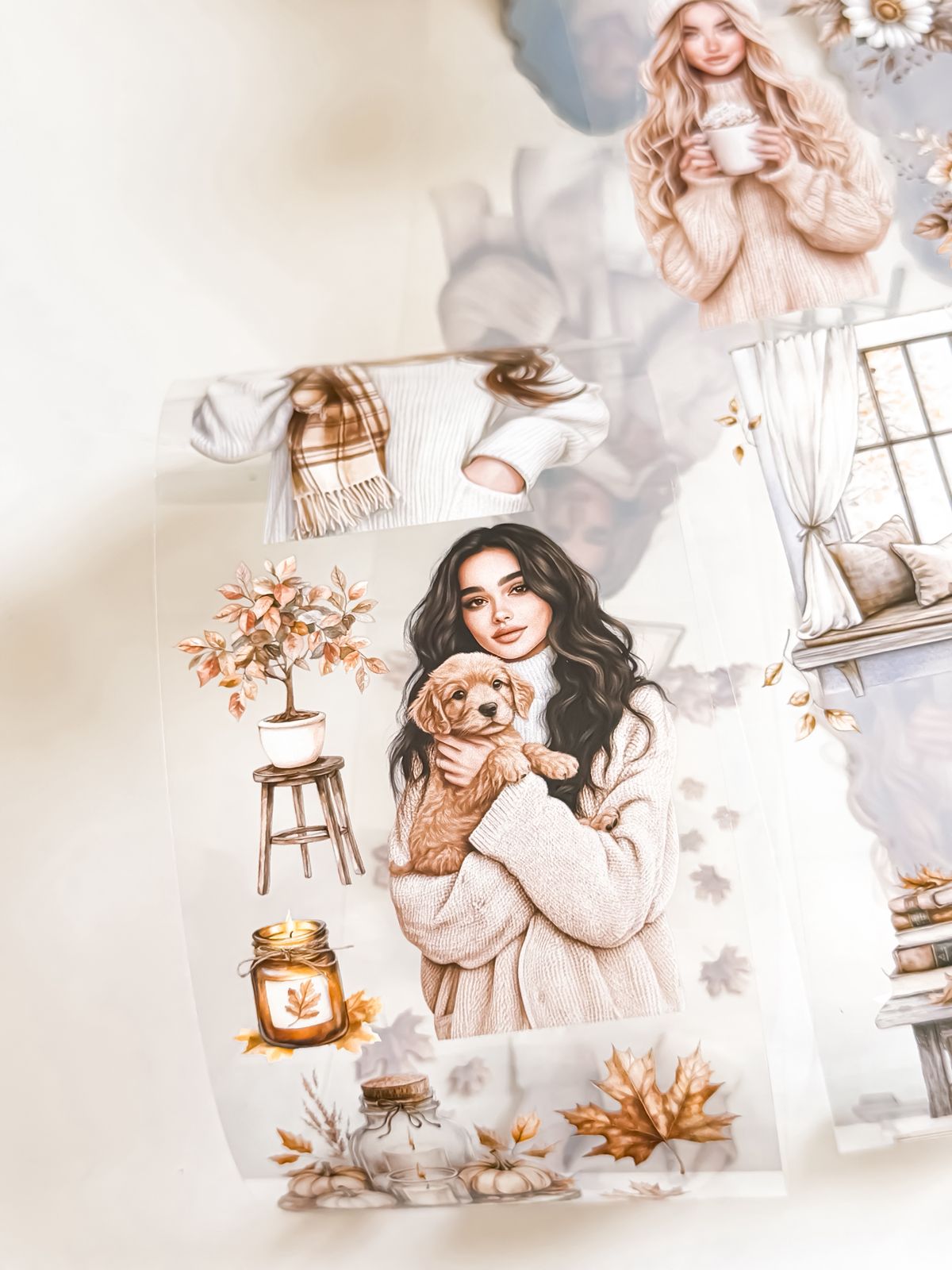 Ma.Journaling  Embrace Warm & Cozy 3D Pet sample