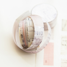 MU Washi tape CUT Blur Ticket