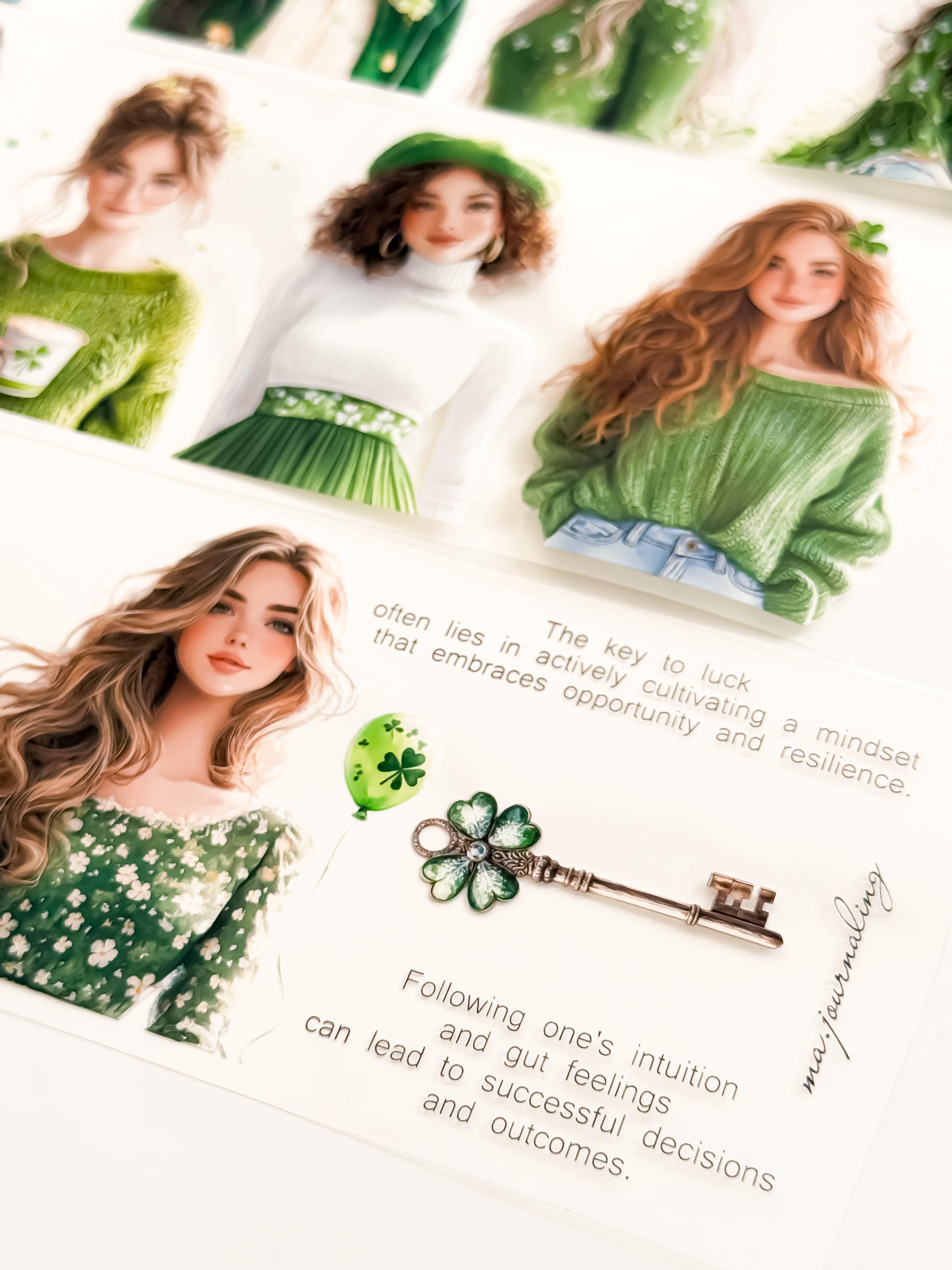 Ma.Journaling  Lucky Girl 3D Pet sample