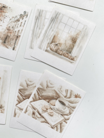 Studio by Lea - sticker pakketje  Autumn home  Polaroid