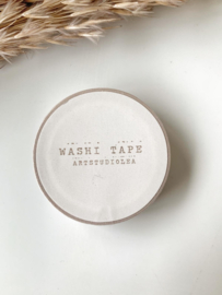Washi Tape By Lea - Vintage letters van de week licht