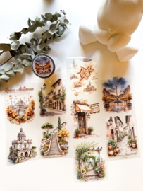 Ma.Journaling  Autunno Italiano Scenes  3D Pet sample