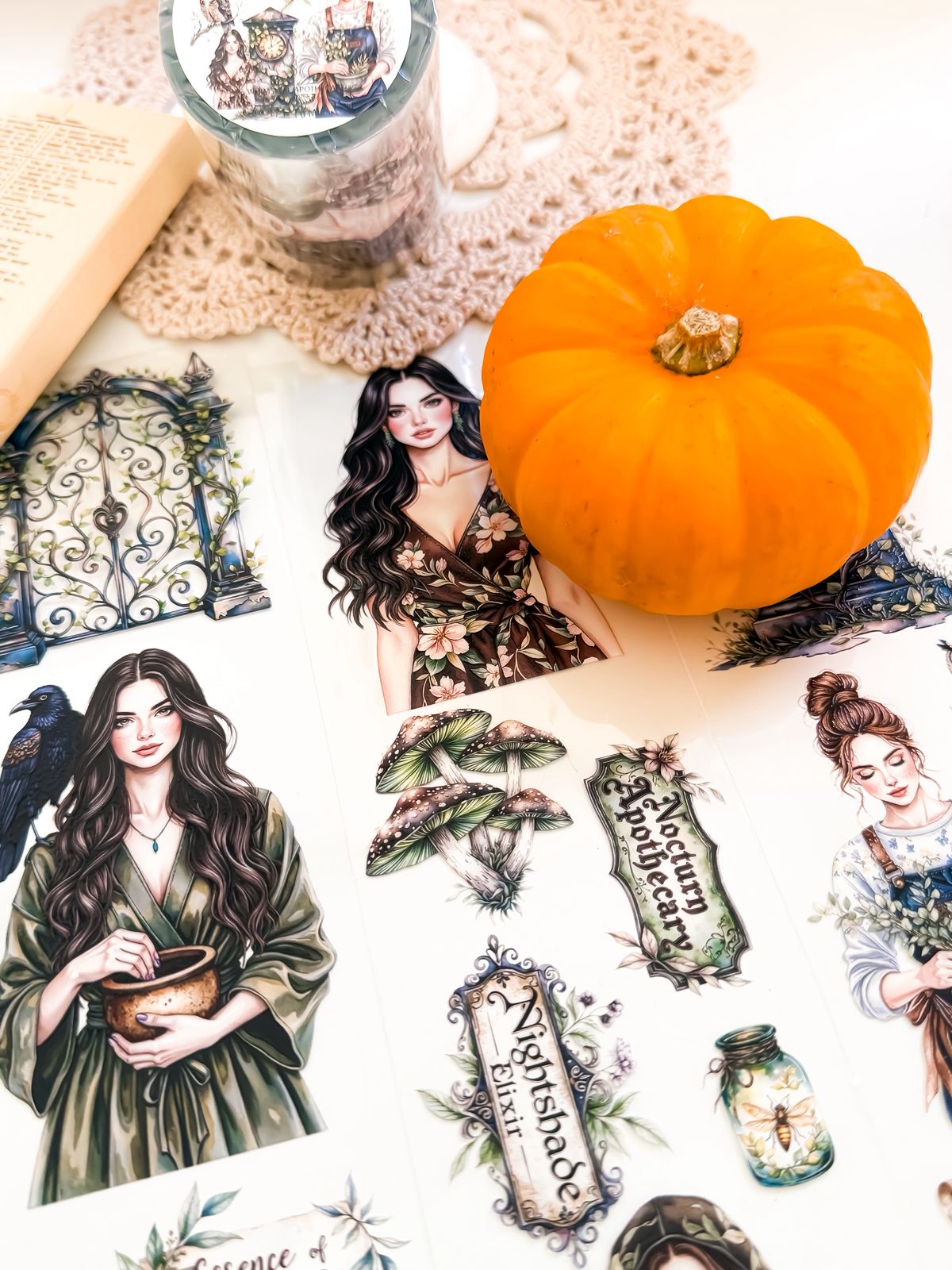 Ma.Journaling  Whimsical Apothecary 3D Pet sample
