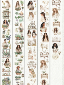 Herbal wellnes / Toile a fleurs  Sample 2.5 meter