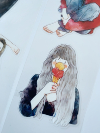 pre-cut Pet tape SAMPLE  DING.DING 42B ROOD