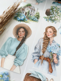 Easter Charm and Romantic Cottage core Easter  Sample  2.5 meter