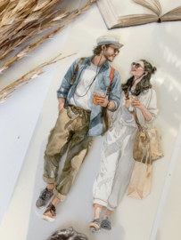 Weekend Errands Mood and Blackyard Dinner   Sample  2.5 meter