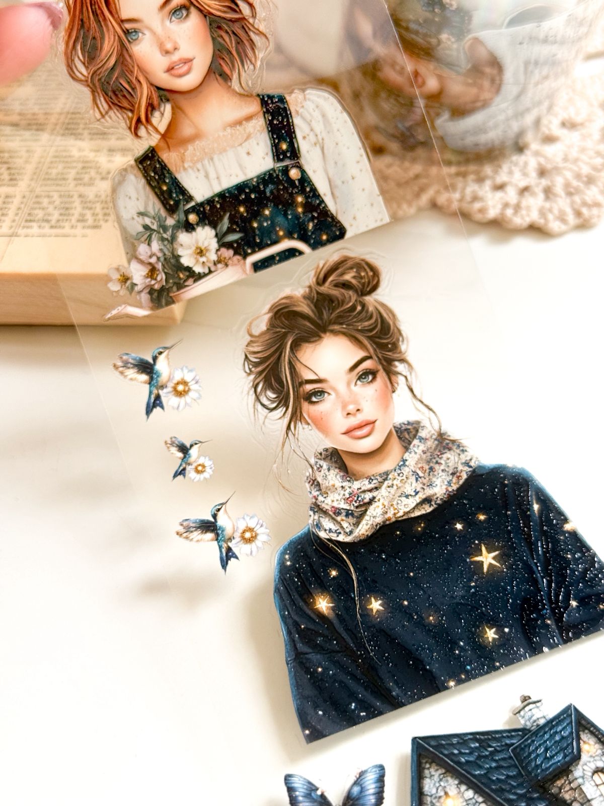 Ma.Journaling  Cosmic Bloom 3D Pet sample