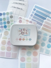MU Blikje met stickertjes no 3