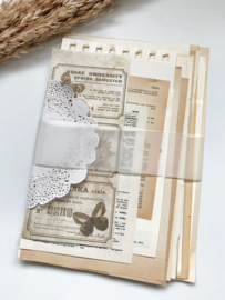 Vintage papier pakketje