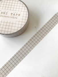 Washi tape Studio Lea   Almond Grid