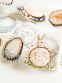 Ma.Journaling  Wood Slice   3D Pet sample