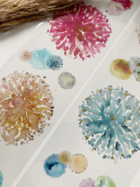 Glossy Pet Tape  World in Bubble 11  -  Sample