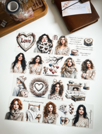 Ma.Journaling   It's All About Love  3D Pet sample