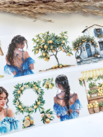 Santorini summer vacation  Sample 2.5 meter