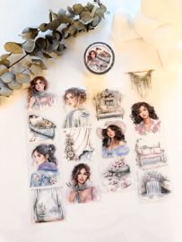 Ma.Journaling  Floral Drift 3D Pet sample