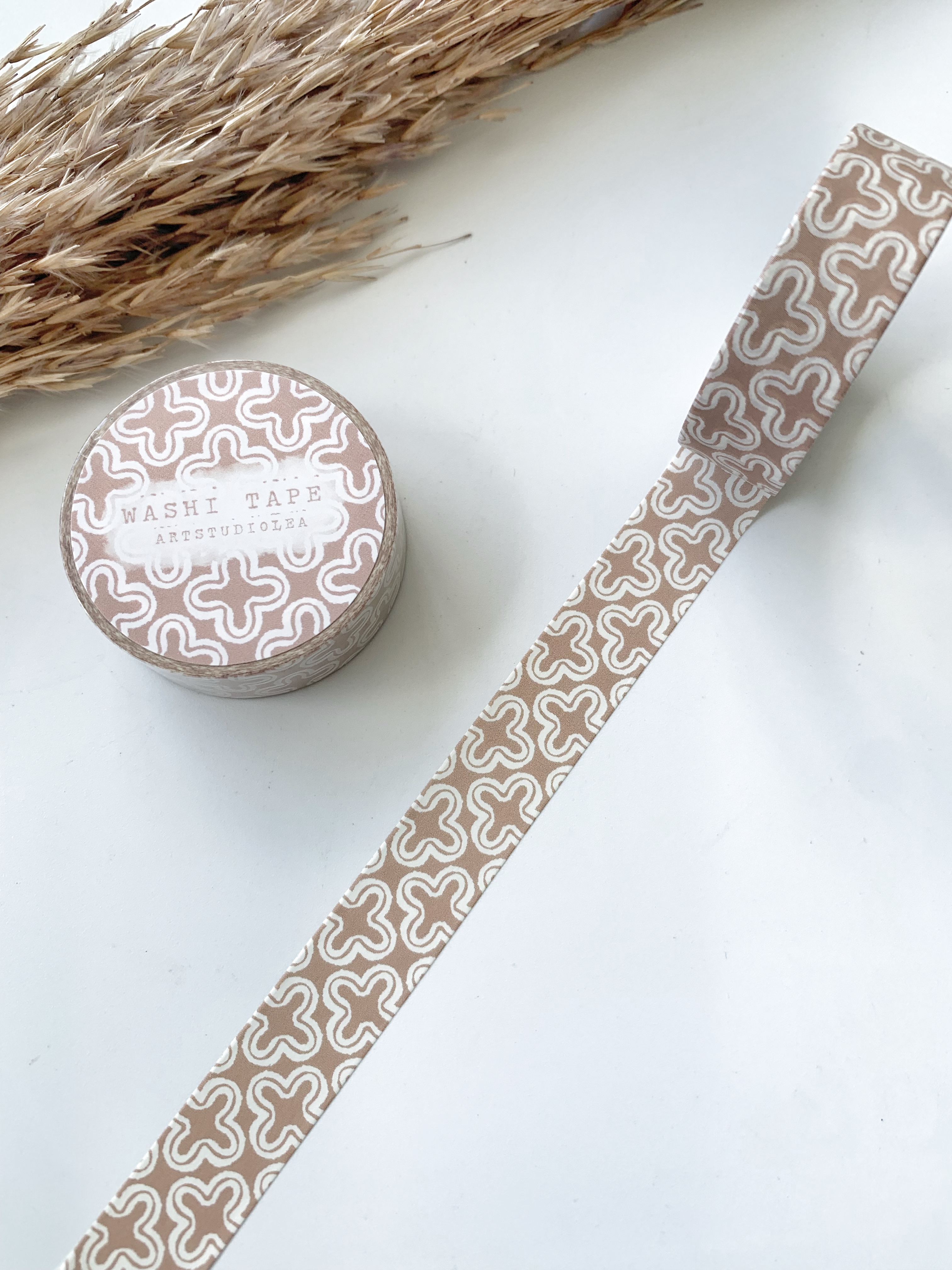 Washi tape Studio Lea - Cross Patterned PINK
