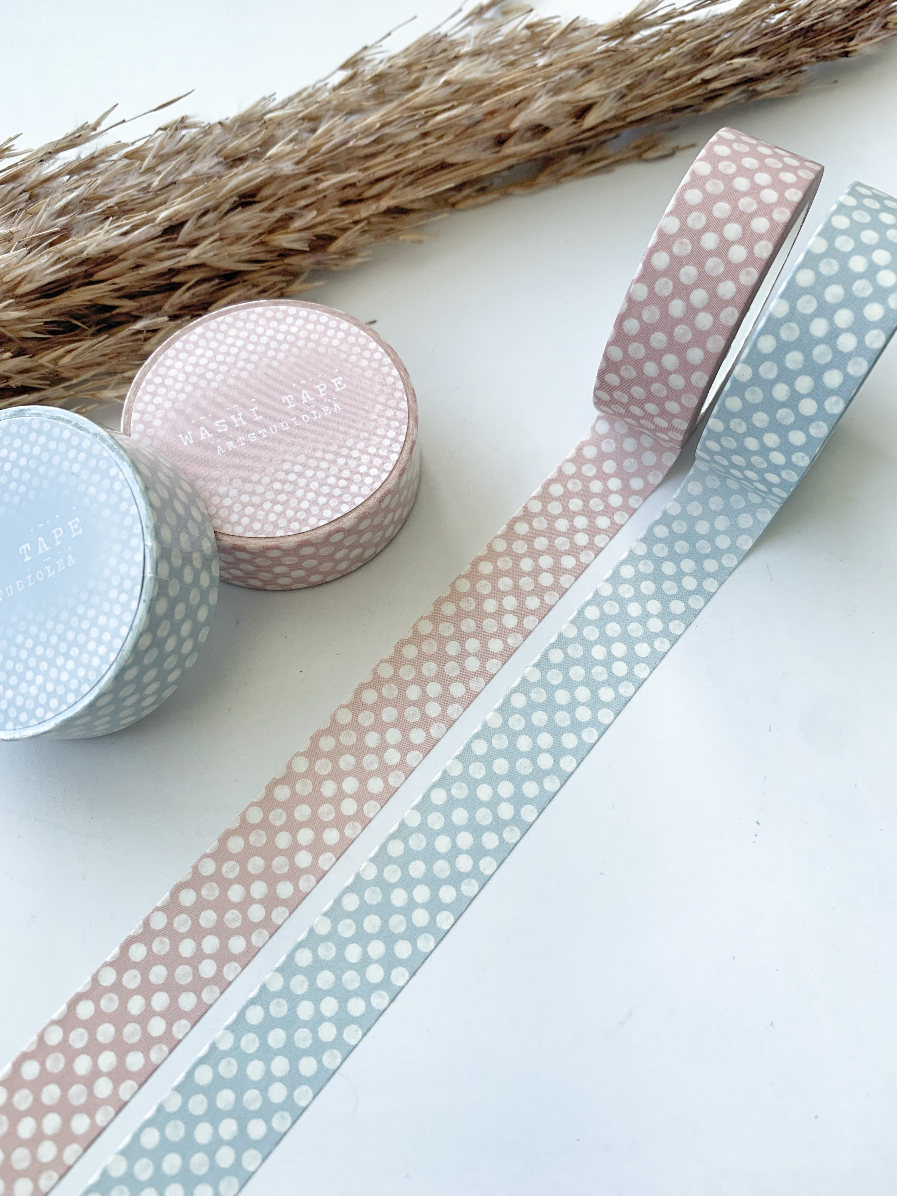 Washi tape Studio Lea - Polka dot Pink