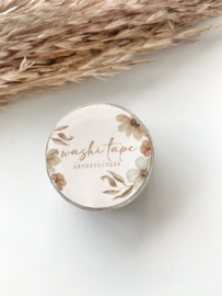 Washi tape Studio Lea - Autumn floral orange flower