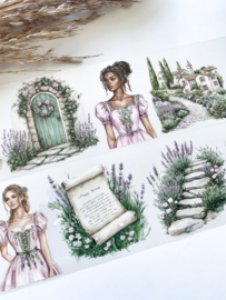 Antique spring / Easter  Sample  2.5 meter
