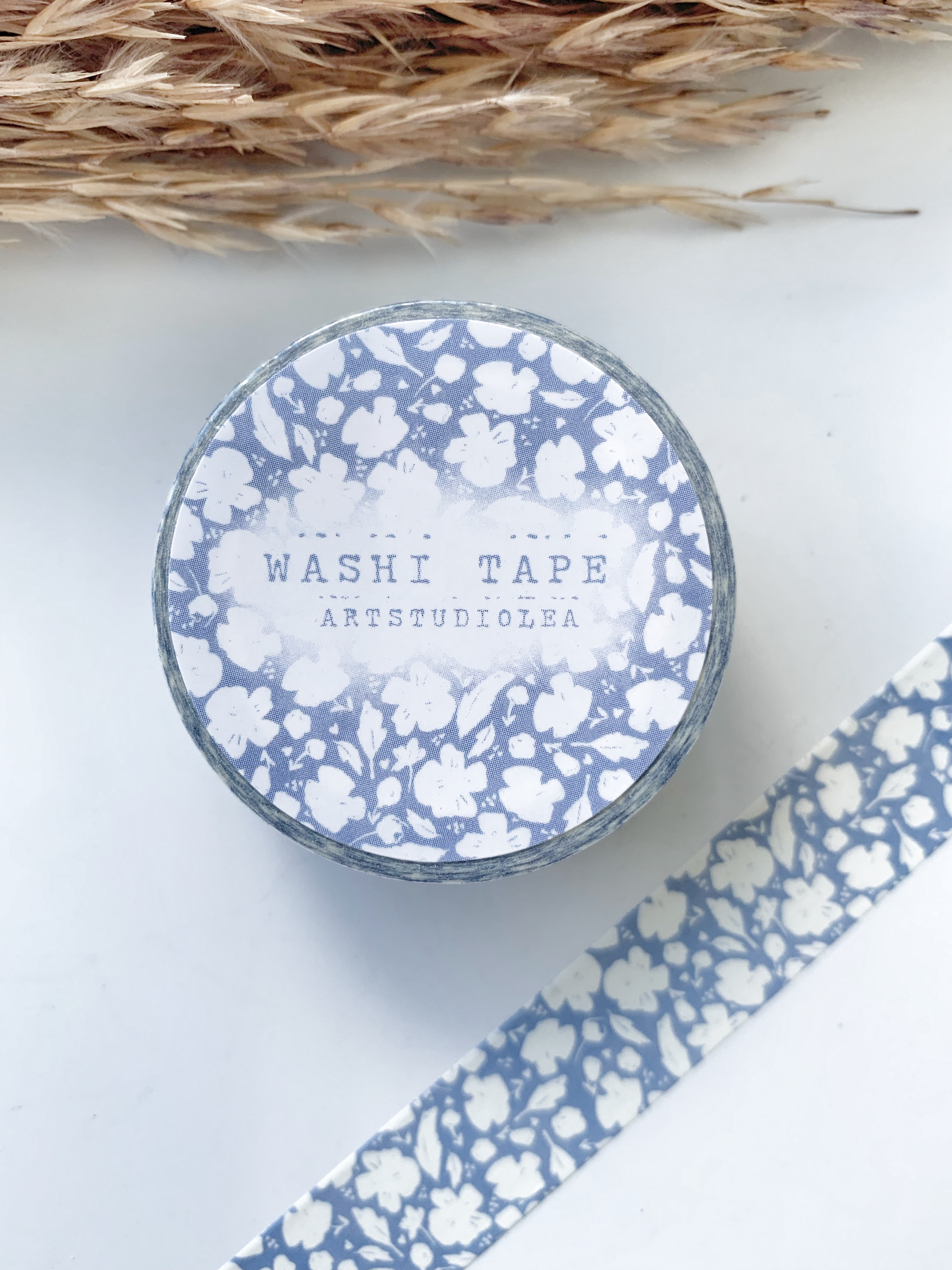 Washi tape Studio Lea - Flower blue