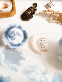 Ma.Journaling  Moonlight Sky  3D Pet sample