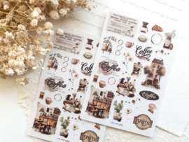 Crea wiht Gaby - Rub-on sticker- Rustic Roast