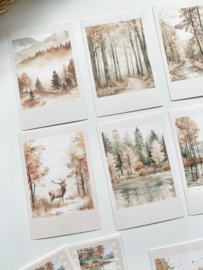 Studio by Lea - sticker pakketje  Forest  Polaroid