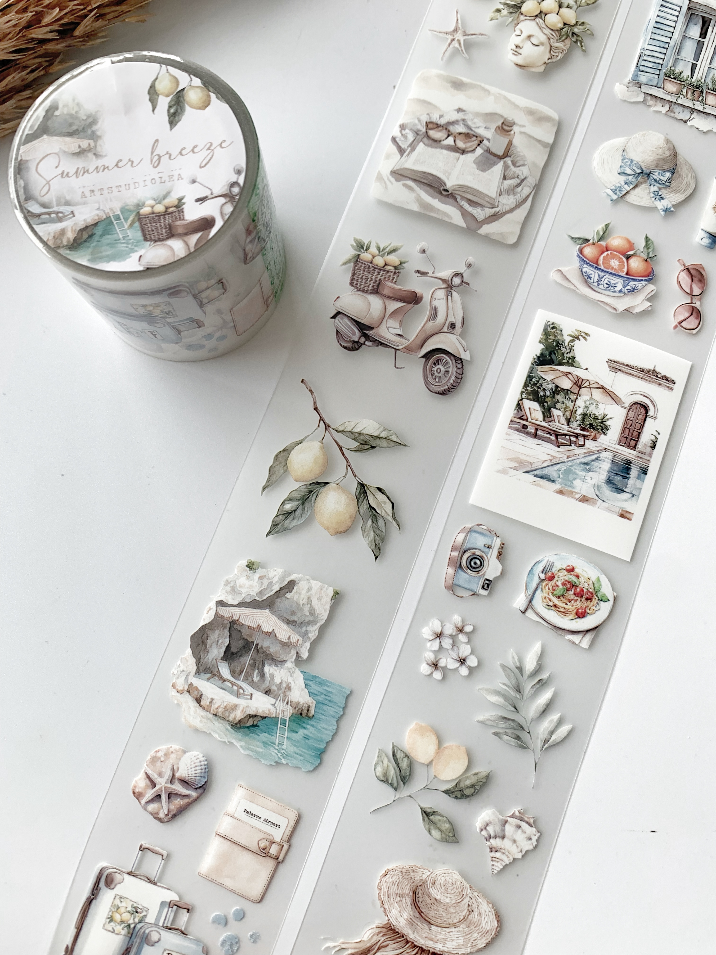 Studio by Lea - Summer breeze - PET Tape  Hele Rol