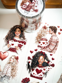 Ma.Journaling   Valentine Red  3D Pet sample