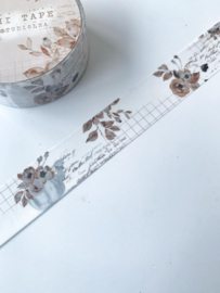 Washi tape Studio Lea - Autumn Floral Pumpkin