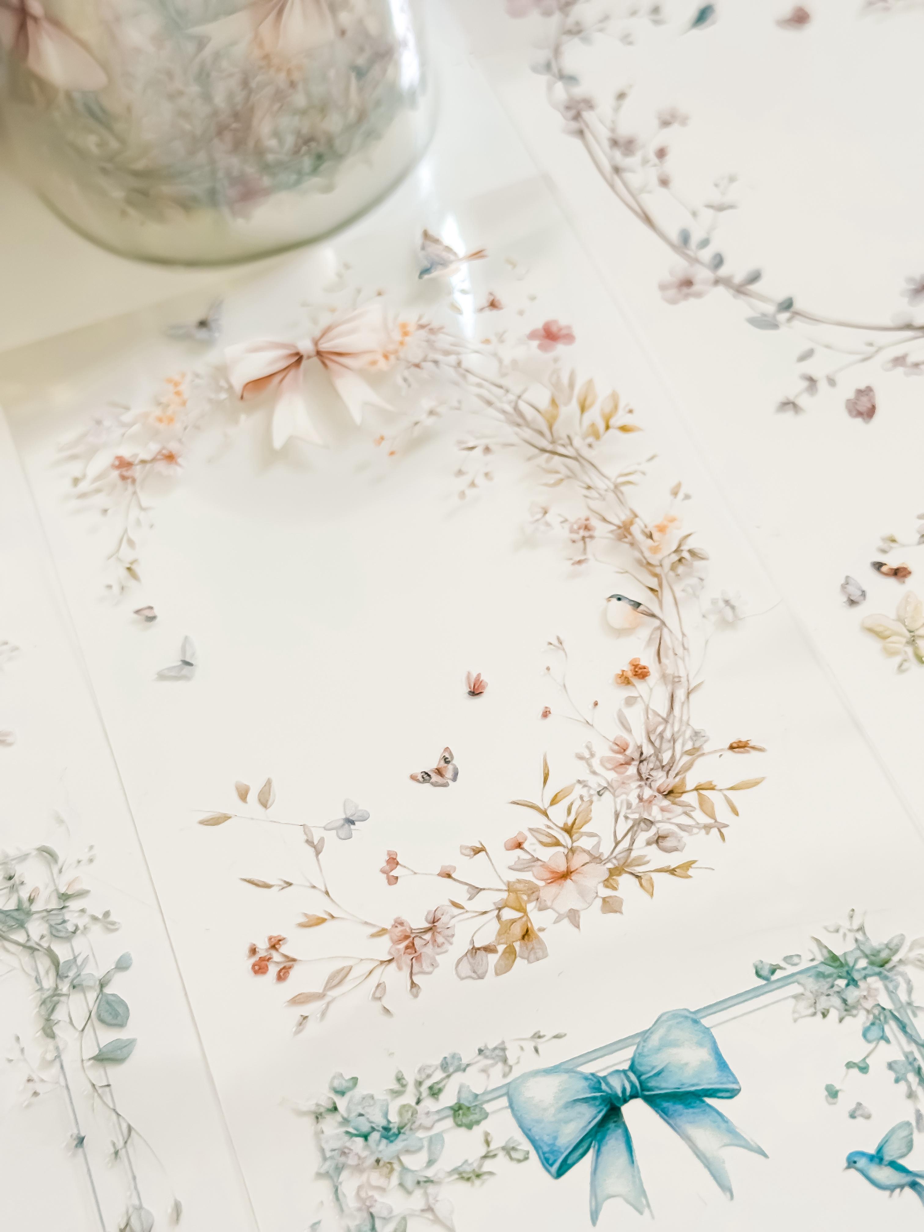 Ma.Journaling  Floral Frames 3D Pet sample