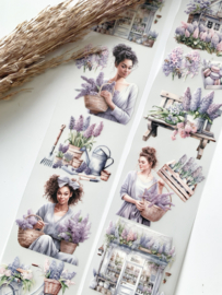 Blooming farm girls  Sample  2.5 meter