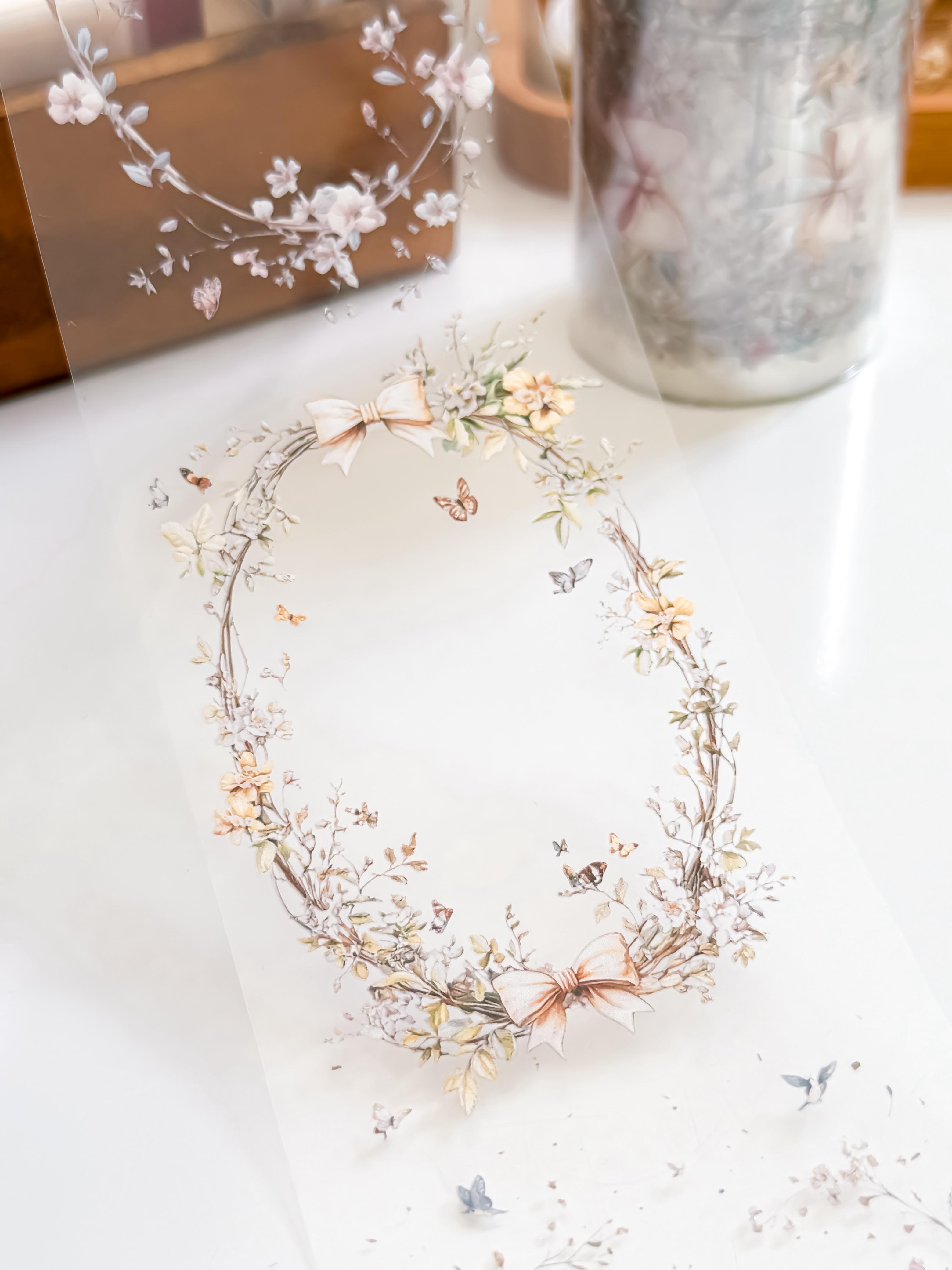 Ma.Journaling  Floral Frames 3D Pet sample