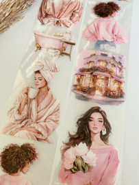 Self care aesthetic and Pintrest Pink Vibe  Sample  2.5 meter