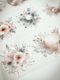 Ma.Journaling   Boho Neutral Splashes 3D Pet sample
