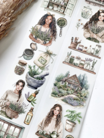 Herbal wellnes / Toile a fleurs  Sample 2.5 meter