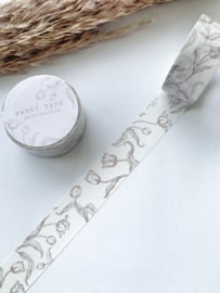 Washi tape Studio Lea -  White Tulip