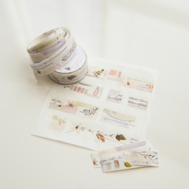 MU Washi tape CUT Petal Journal