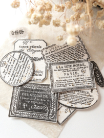 Crea with Gaby - Clear stamp - Vintage French Layers