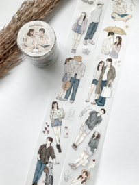 Kiss-cut Pet tape ROL  Soulmates  Katkreates