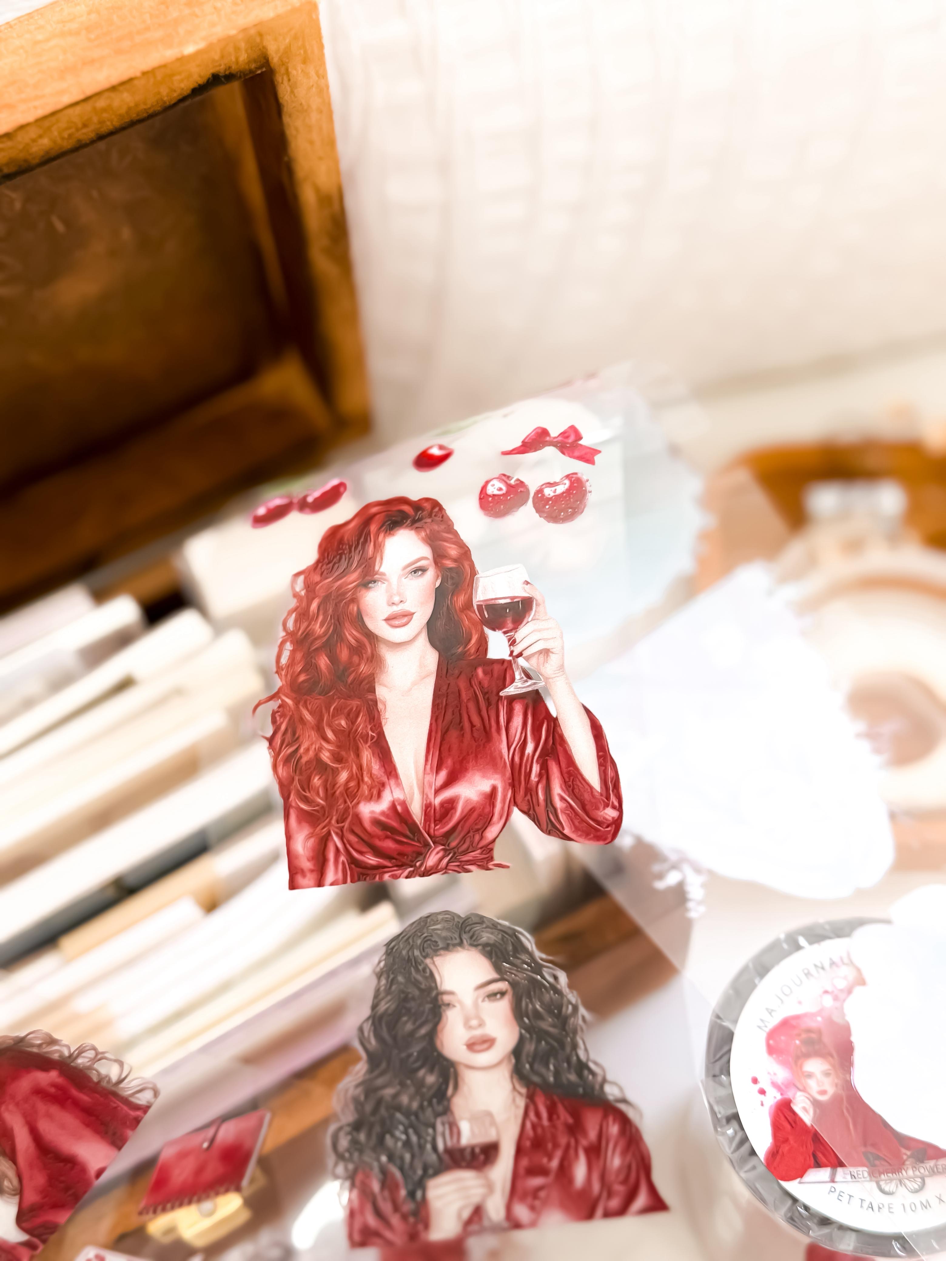 Ma.Journaling  Red Cherry Power 3D Pet sample
