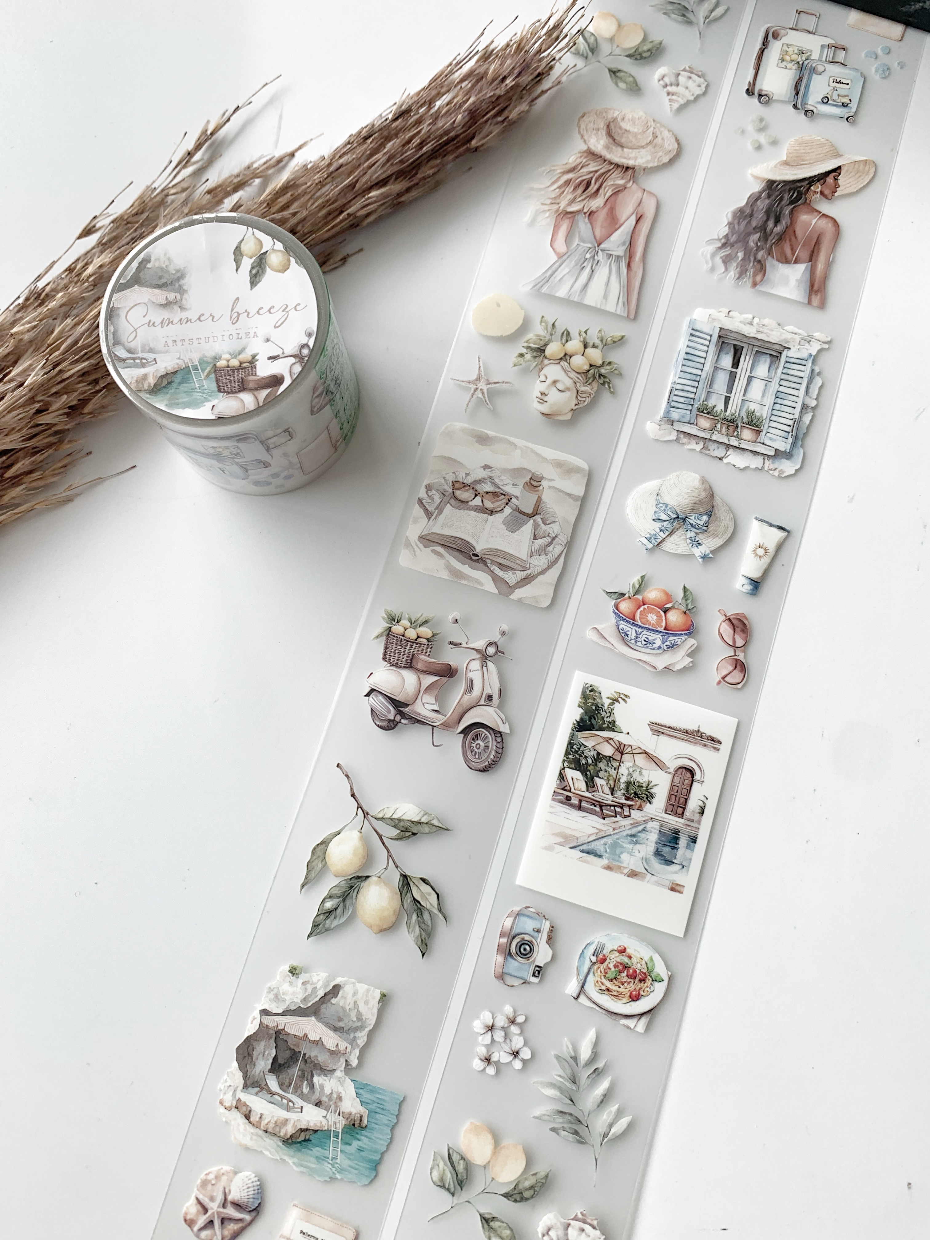 Studio by Lea - Summer breeze - PET Tape  Hele Rol