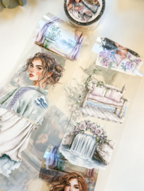 Ma.Journaling  Floral Drift 3D Pet sample