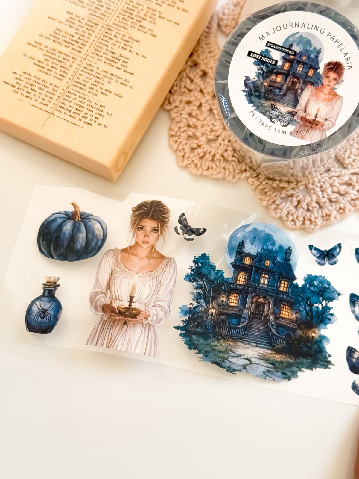 Ma.Journaling  Dark Night 3D Pet sample
