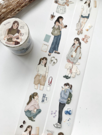 Kiss-cut Pet tape SAMPLE  Teens  Katkreates