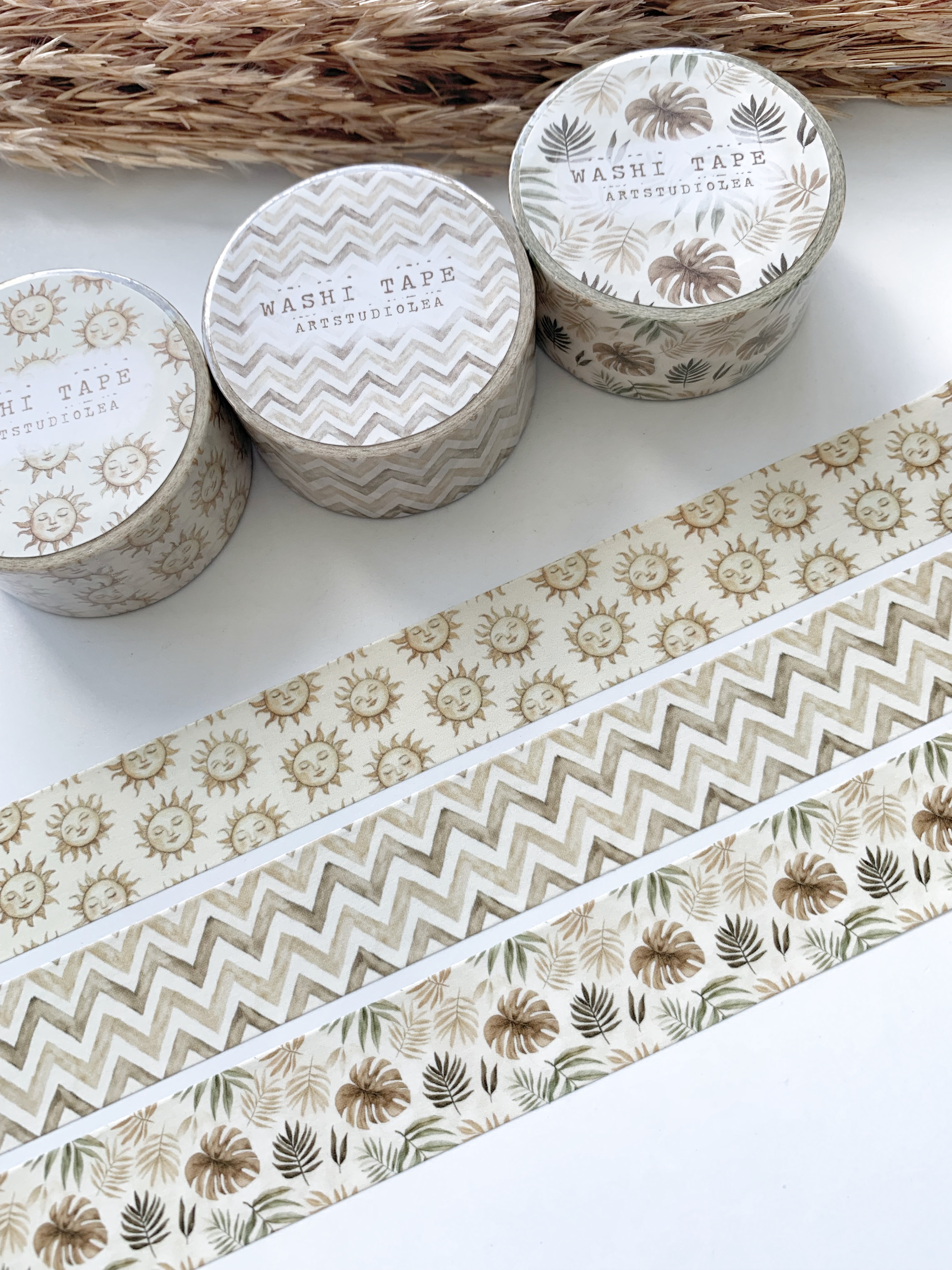 Washi tape Studio Lea - Setjes Boho Summer - 3 rollen